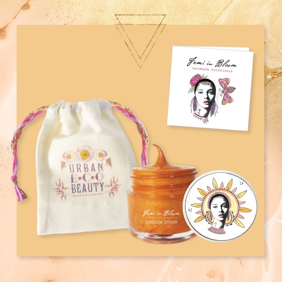 Sunshine Bronze Sheer Shimmer Organic Lip Gloss Plumper Treatment - Picture 4 of 15